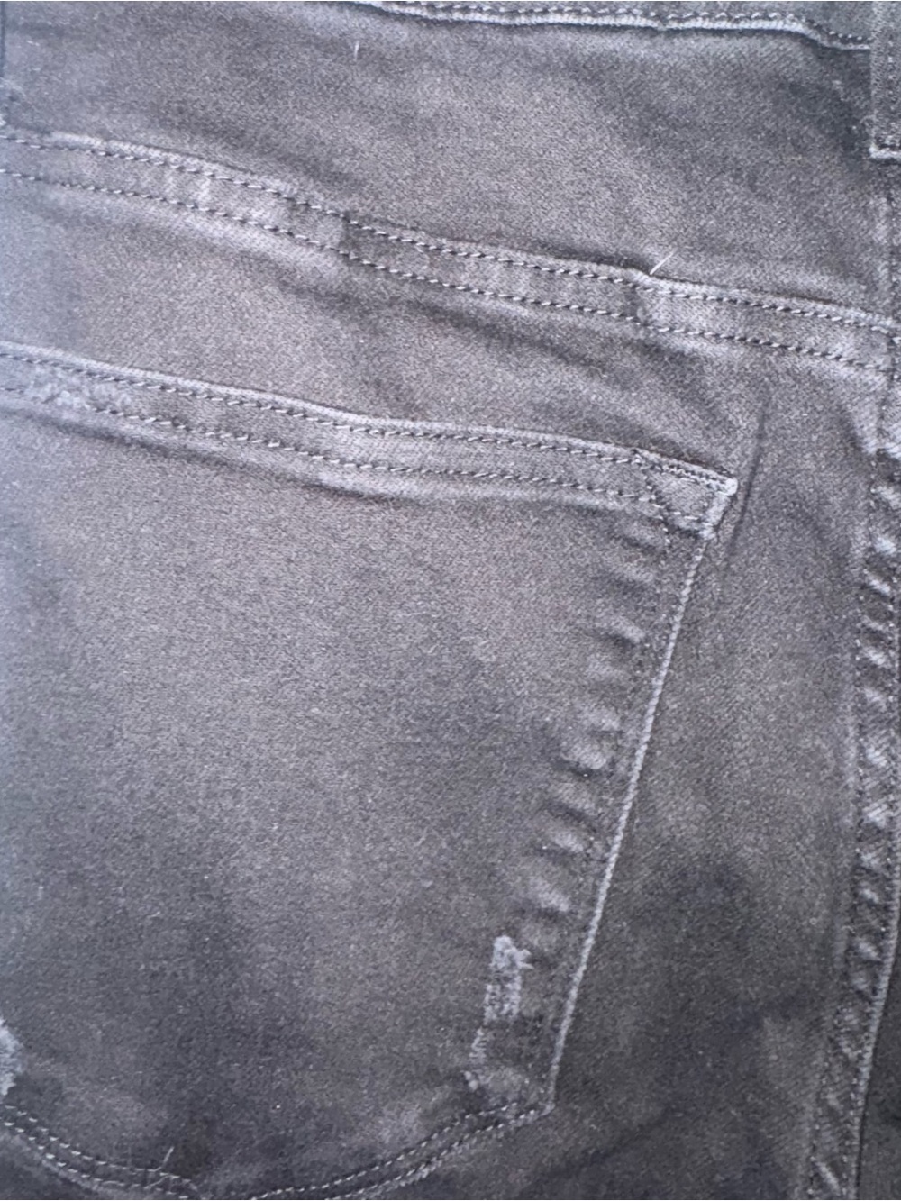 Judy Blue Black Distressed Skinny Jeans Size 14W High Rise Raw Hem Quiet Wealth - Picture 13 of 14